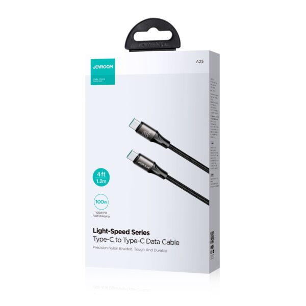 Laadimisjuhe Joyroom SA25-CC5 USB-C to USB-C 100W 1.2m must - Image 2