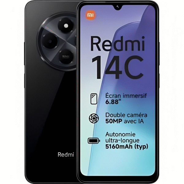 Xiaomi Redmi 14C 4GB RAM 128GB Midnight Black